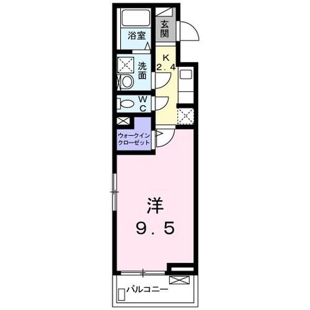 サンシャイン　東所沢の物件間取画像